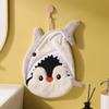 3 Layer Penguin Hand Towel Thickened Washcloth Cute Toilet Handkerchief  Household
