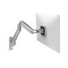 ERGOTRON HX Wall Mount Monitor Arm Color 49 Inch VESA Compatible Silver/Aluminum (9.1-19.1kg) 45-478-026
