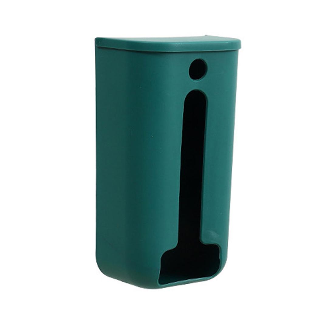 Trash Bag Dispenser Plastic Holder Wall Mount Kitchen Cabinet Organizers Storage Box Holder for Trash Bag Plastic Bag