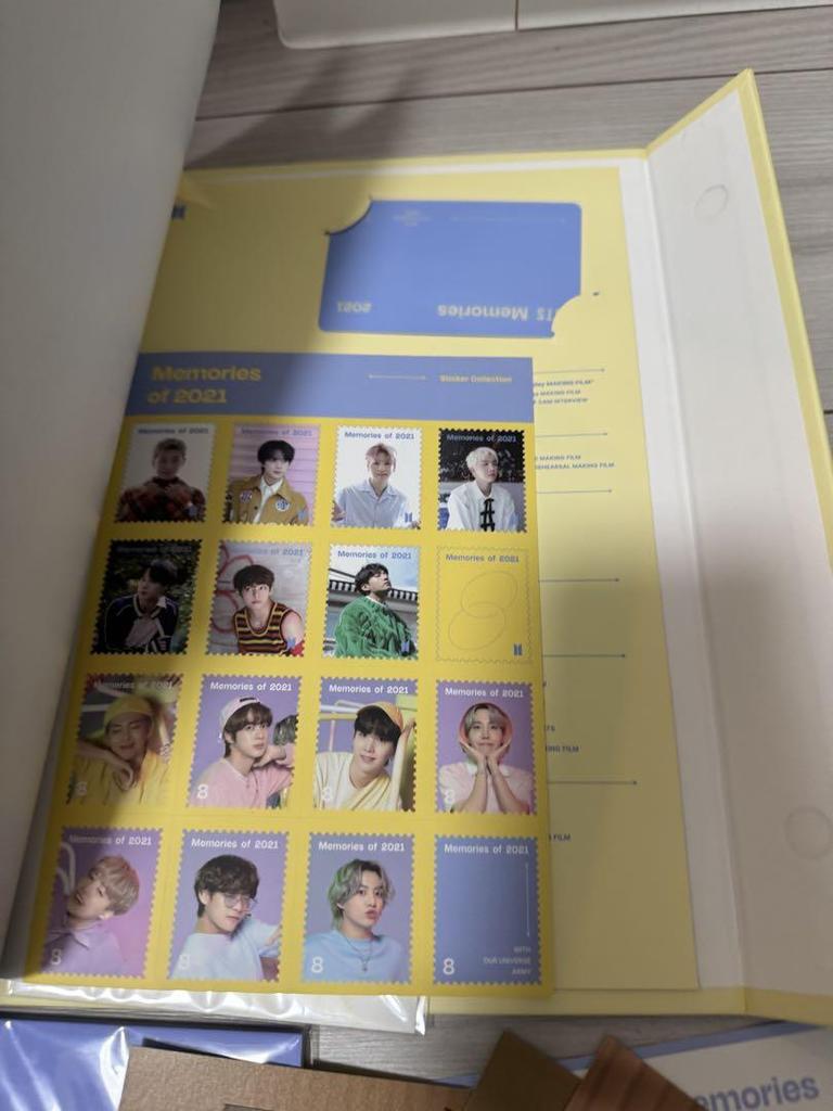[USED] BTS Memories of 2020 2021 2019 DVD Memories