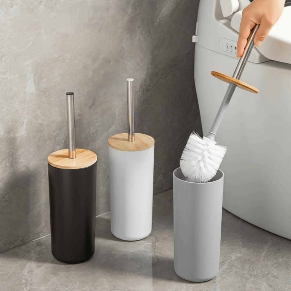 Standing Base Toilet Brush Set Long Handle Toilet Rim Cleaner Brush Bathroom Toilet Brush Bathroom