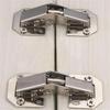 4/10pcs Cabinet Hinge 90 Degree 3/4in No-Drilling Hole Cupboard Door Hinges Soft/Hard Close Furniture Hardware