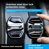 4 шт. Наклейки на крышки замков дверей автомобиля для BMW X1 X3 X4 X5 3 5 серии G32 F48 G01 G20 G02 F15 G05 G07 G11 G22 G30 G26 G45 G60 U10 U11