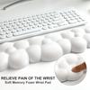 Mouse Pad with Wrist Rest Keyboard Cloud Anti-slip Memory Foam Desktop Office Gamer Mouse Wrist Rest
