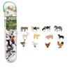 CollectA Farm Animal Figures In Tube Gift Set (Pack of 12)