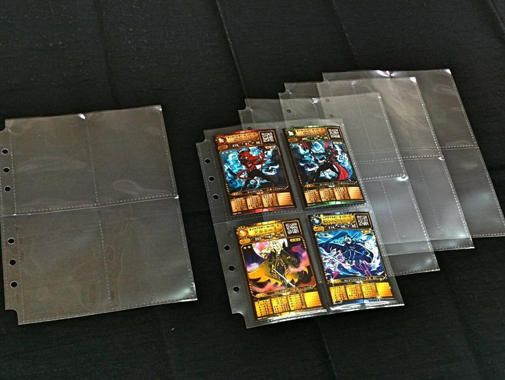 Sheet for Trading Cards 4-pocket (50 Sheets)