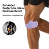 Adjustable Patella Tendon Knee Strap Non-Slip Sport Knee Wrap Knee Patella Support  Tennis Ball