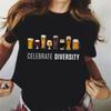 CELEBRATE DIVERSITY Beer Men Футболка Funny Brother Летние мужские и женские футболки Beer Lover Unisex Футболки Oversize Tees Camiseta