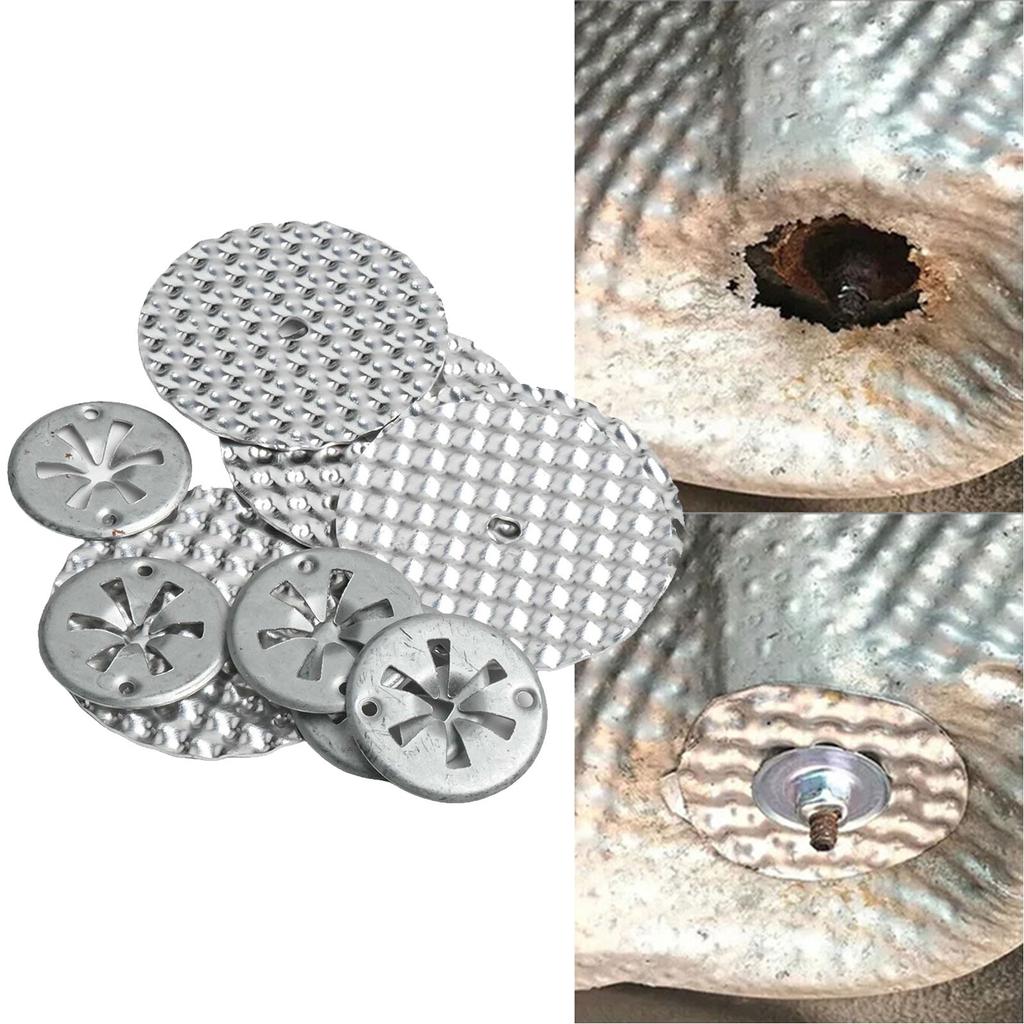 Обслуживание автомобиля 5 шт. Комплект для ремонта теплового экрана N90796501 Металлические листы