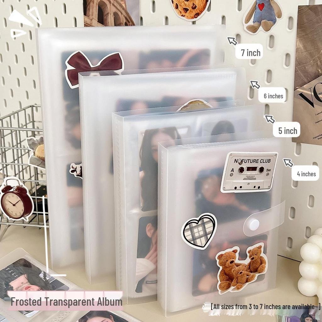 3-дюймовый прозрачный фотоальбом Polaroid Mini для фотографий, билетов и открыток Скрапбукинг