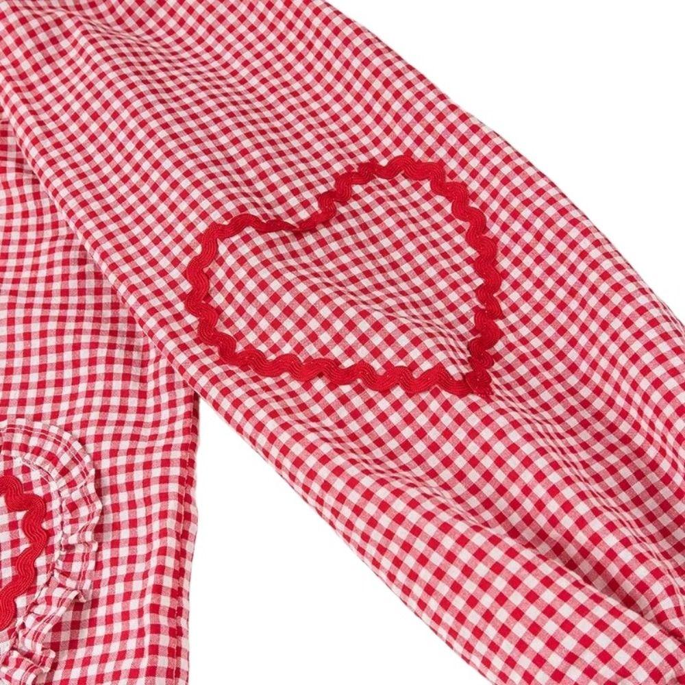 Блузка с оборками в клетку и бантом на шнуровке в полоску, свободная, шикарная, без рукавов, блузка-фонарик, топы весна/лето