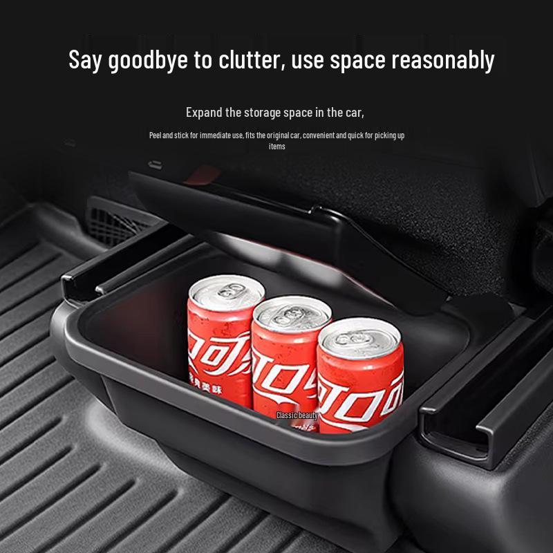Tesla Model Y Rear Seat Silicone Storage Box for Air Outlet
