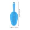Plastic Hand Scoop 500Ml Red For Kitchen Candy Flour Ice Cream Coffee Protein Powder Grain Shovel Scoops Jar Dry Bin
