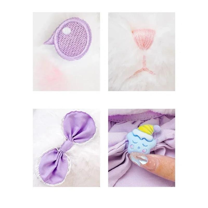 Милая японская кукла-медведь в стиле Лолиты, кролик, детский мягкий плюшевый кролик, мягкая подушка для объятий, подарок на день рождения для девочек