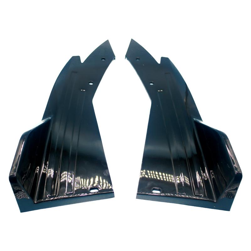 Задний бампер автомобиля, губа, углеродное волокно, ABS, универсальный протектор, полоса для губ, спойлер, боковая юбка, углеродное волокно, защита от царапин