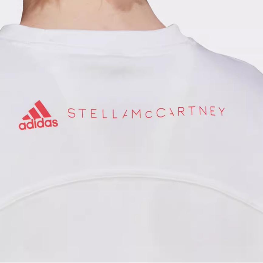 Adidas SMC свободная дышащая спортивная футболка с коротким рукавом женская белая GT9455