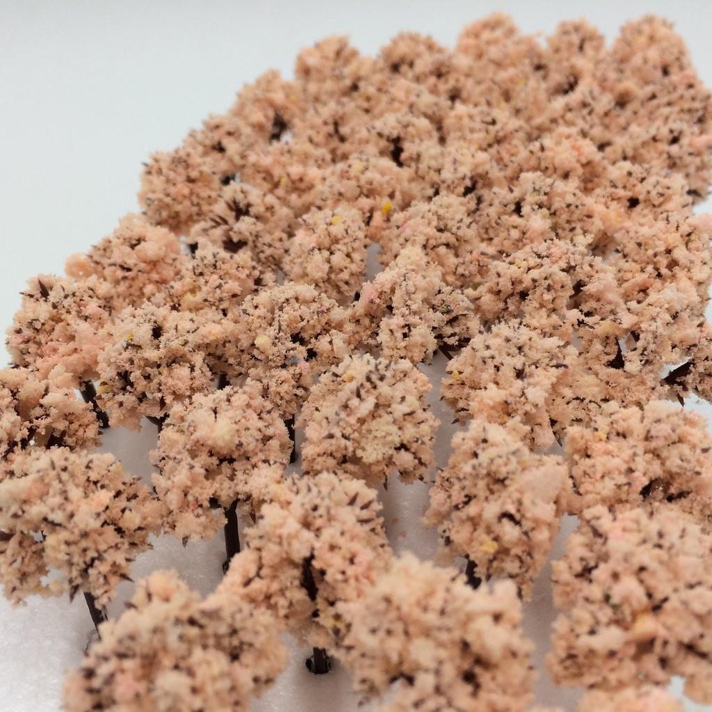 DauStage Forest for N Gauge and Architectural Available In 50 or 100 Colors Cherry Blossom 100 Trees, 3cm, Dioramas, Railways, Models, (19, Pink,