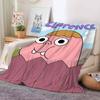 Мультяшное милое одеяло C Clarence для дивана, офиса, кровати, самолета, путешествий, сна, чтения, отдыха, кемпинга, мягкое и теплое