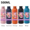 500 мл K-Pop Охотники на Демонов Мультяшный Принт Спортивная Герметичная Высококачественная Нержавеющая Сталь Термоизолированная Кружка для Воды День Рождения День Рождения Высококачественные Подарки