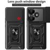 Slide Lens Armor Funda для Redmi 13 4G чехол для Redmi Turbo 3 Note 13R POCO M6 F6 Pro 5G чехол магнитное кольцо подставка держатель чехол