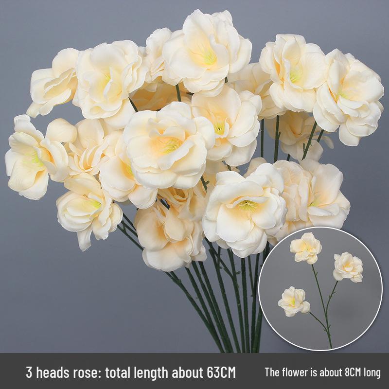 Свадебный декор из шелковых цветов шампанского - Искусственные элементы цветочного оформления потолка и прохода