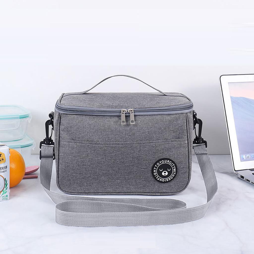 Изолированная коробка для обеда для пикника, портативная охлаждаемая сумка, водонепроницаемая сумка для обеда большой емкости, сумка для пикника