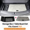 Для Xiaomi YU7 Специальный ящик для хранения в багажнике Утопленный ящик для хранения Новые скрытые items для модификации