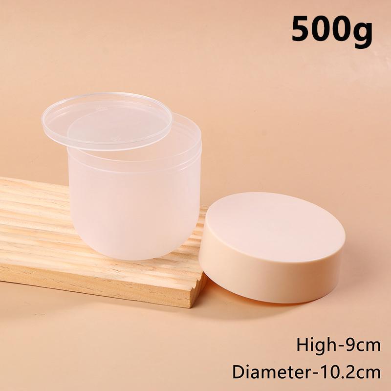 100/200/300/500G Refillable Bottles Pink Plastic Empty Makeup Jar Pot Travel Face/Body Cream Lotion Hair Cosmetic Conditioner