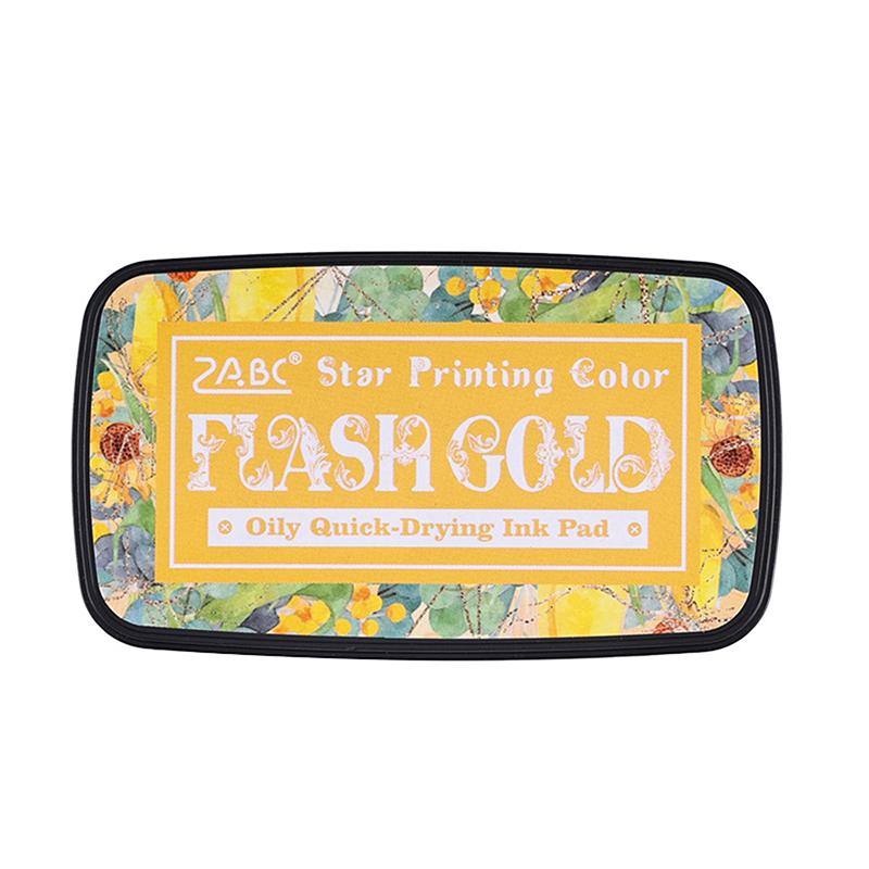 Красочная многоцветная штемпельная подушечка для штампов для планировщика, для скрапбукинга, студенческие принадлежности, самонаборная штемпельная подушечка, школьные аксессуары, канцелярские товары