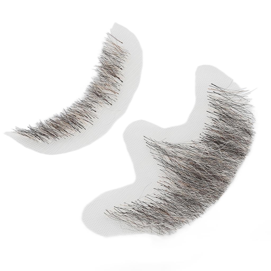 Поддельная борода для мужчин, косплей, макияж для вечеринки, поддельная борода, усы, реквизит для кино и телевизионных представлений