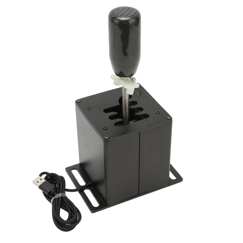 USB Simulator Shifter 6 Plus R Racing H Shifter с рукояткой из углеродного волокна для Logitech G29 G27 G25