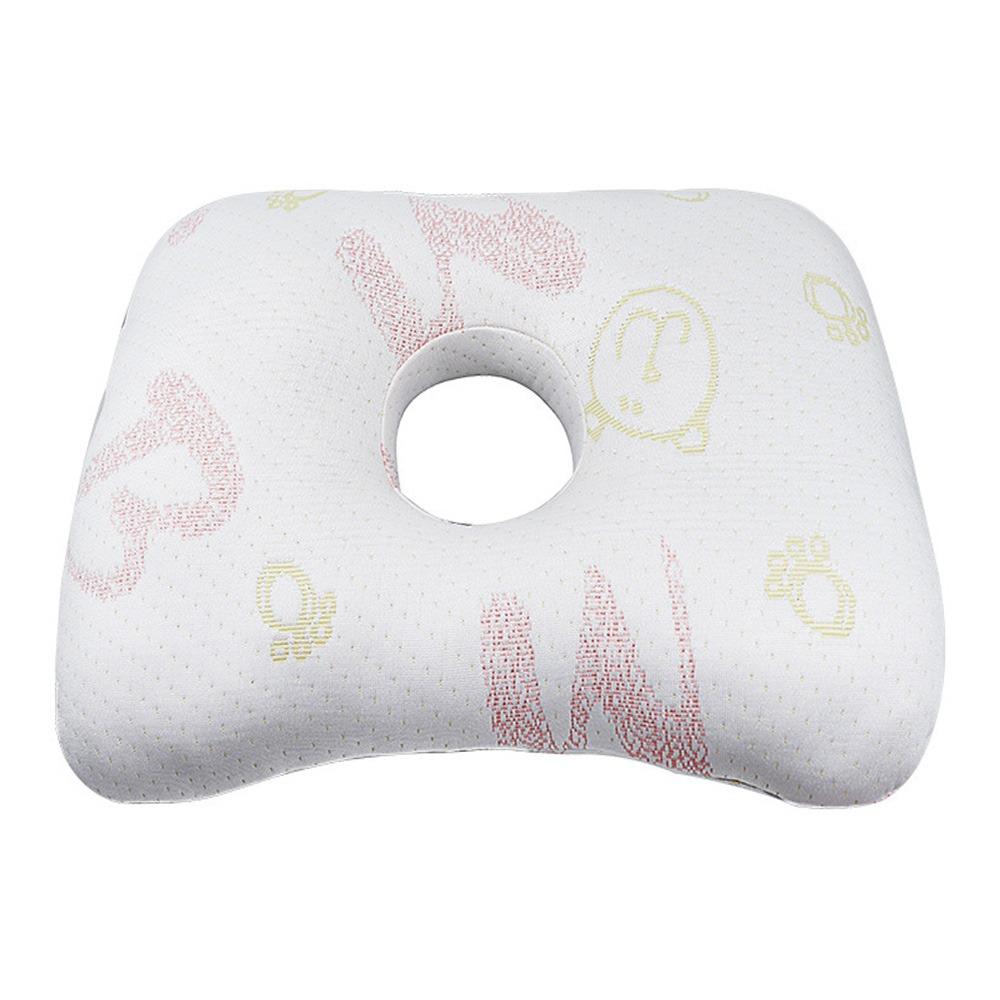 Breathable Pillow with Ear Hole Cotton Filling Earring Pillow for Ear Pain Relief