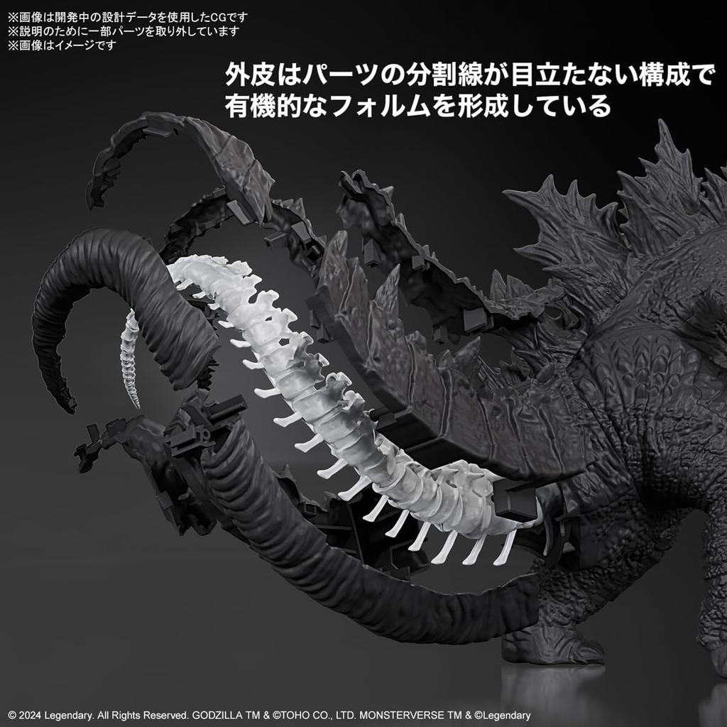 Пластиковая модель BANDAI SPIRITS Godzilla из x The New (2024) «Godzilla Kong Empire» Цветовая кодировка