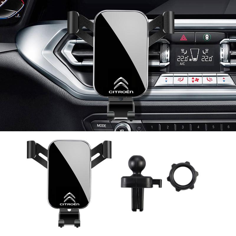 Car Phone Holder Cell Air Vent Mount Moblie GPS Support Stand For Citroen C5X e-C4 X e-C3 C4 C3 C5 Berlingo C-Elysee C-Crosser CW0