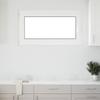 Basement Window RISOR 110 x 60 cm PVC and Glass White