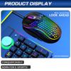 USB-мышь проводная игровая офисная механическая мышь USB-мышь с подсветкой регулируемая оптическая игровая мышь для настольного компьютера ноутбука