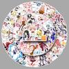 50 Водонепроницаемых Наклеек Puella Magi Madoka Magica для Ноутбука, Телефона и Декора Блокнота
