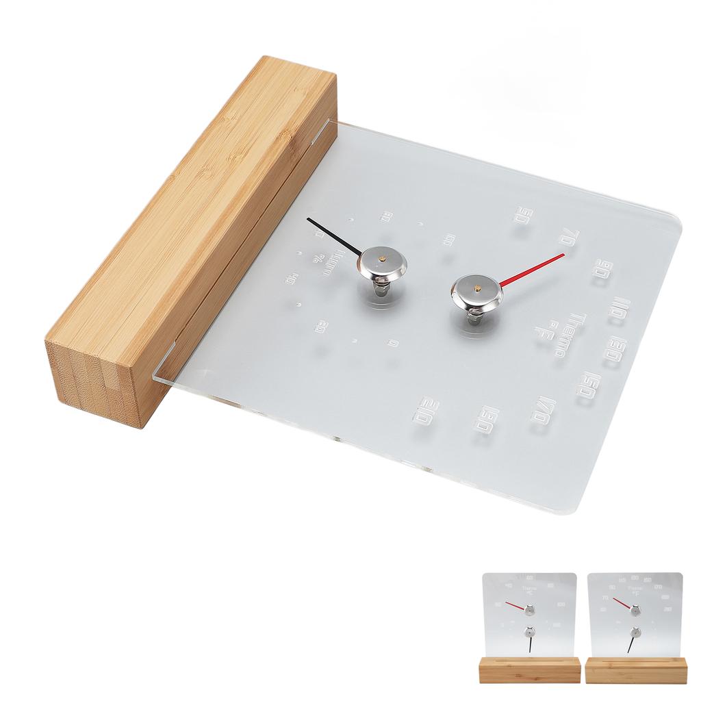 2 в 1 датчик температуры сауны гигрометр с белой светодиодной подсветкой измерение влажности температуры для