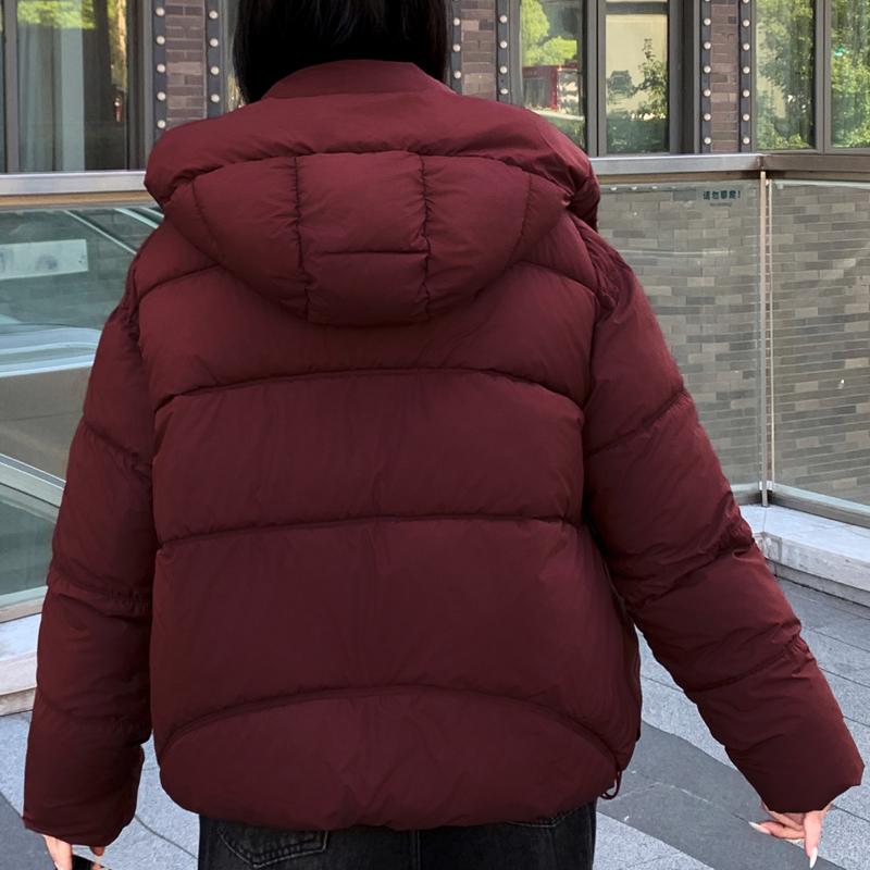 Fashion Women Winter Coats 2025 Elegant Plus Size Short Parkas Loose Thick Warm Outerwears Lady Jackets