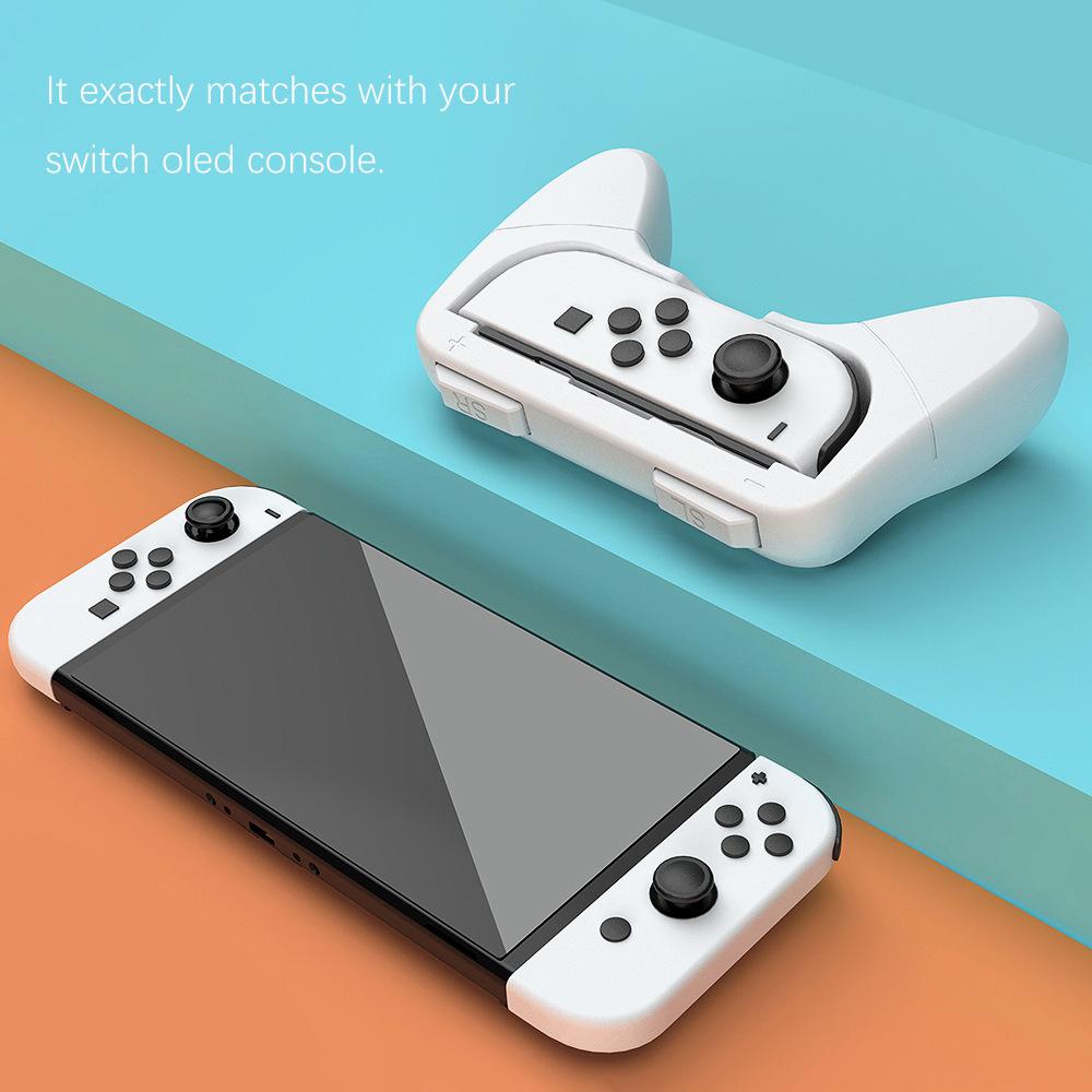 Подходит для переключателя Nintendo, переключатель ручки Joy-Con, OLED, левая и правая ручка, кронштейн, игровая ручка