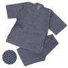 Sashiko Jinbei и крашение, все сделано в Японии Hishiori Sashiko Navy Blue 6007NV M [Edoten] Нитки, швейные, мужские