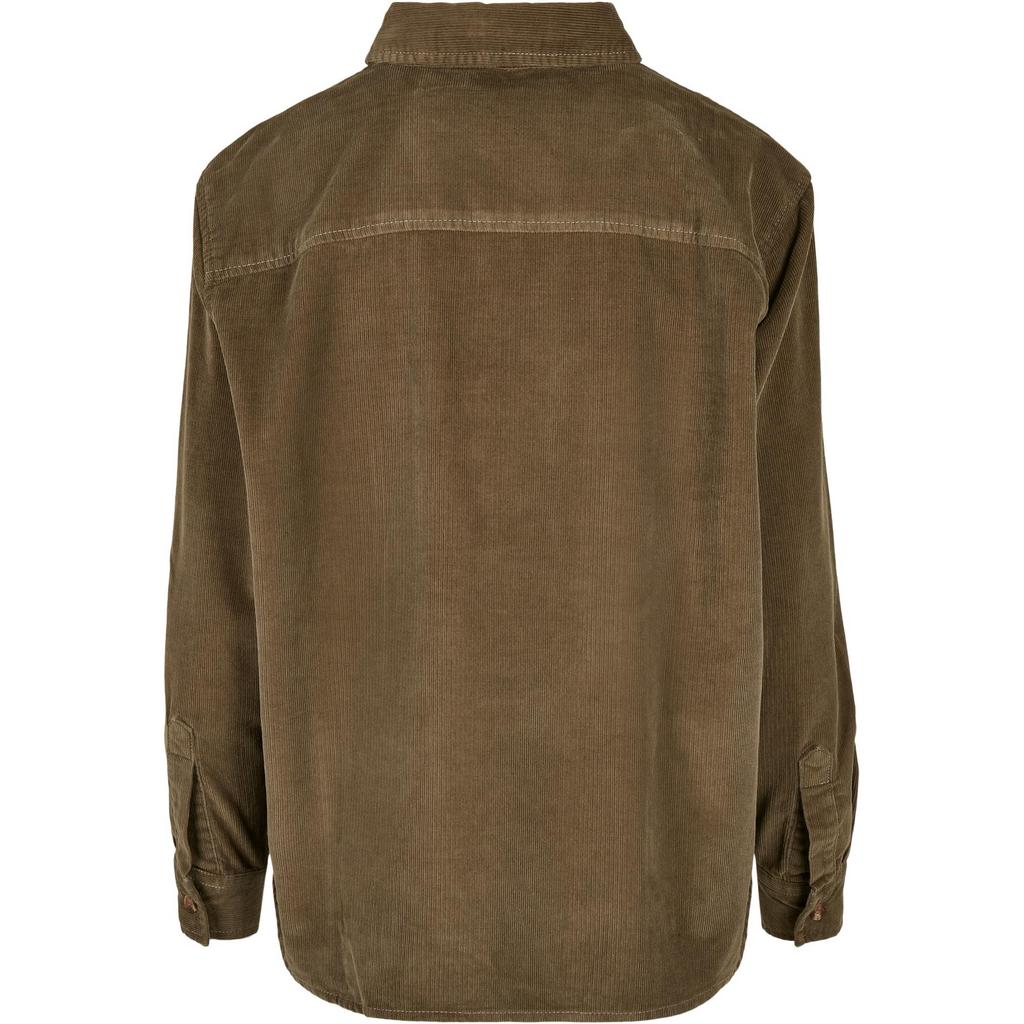 Urban Classics Womens/Ladies Corduroy Oversized Shirt