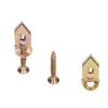 40pcs Upgraded Drywall Anchors Zinc Plated Steel Screw Anchor Metal Anchors  Wall Hanging