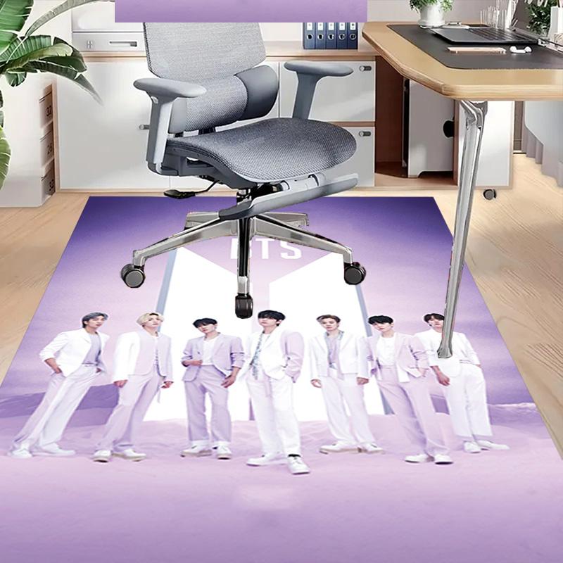 Bts Door Dreams Carpet For Playroom Bedroom Living Room Sofa Home Decorkids Game Area Rug Nonslip Floor Mat