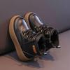 New Luxury Children Winter Boy Shoes Warm Cotton Sports Tennis Shoes Fashion Kids Waterproof Plush Snow Boots for Boy/Girls