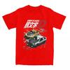 Футболки Initial D Tandems AE86 Vs FD Rx-7 Drift Racing Car Apparel Tee Shirt T-Shirt Gift Idea Clothing
