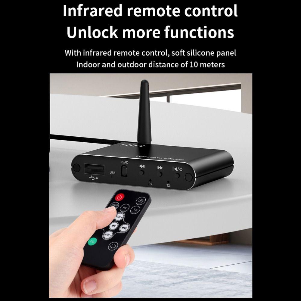 2 in 1 Bluetooth 5.4 Receiver Transmitter Music Wireless Audio Adapter 2024