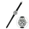 Sanrio Watch Girly Twin Hello Kitty Watch 282847 (Monochrome Outfits)