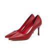 Sexy pointed thin heels high heels women and women summer new commuter professional work shallow mouth banquet shoes