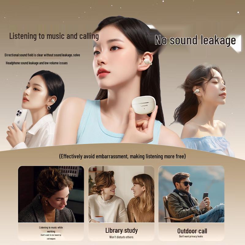 Lenovo EA420 Open-Ear Clip-On Wireless Sport Bluetooth Earphones